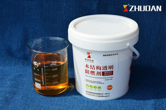 ประเทศจีน โครงสร้างไม้ Waterbased ความร้อนที่ผ่านการสเปรย์ Spray Transparent Intumescent 2.2 Hours Drying ผู้ผลิต